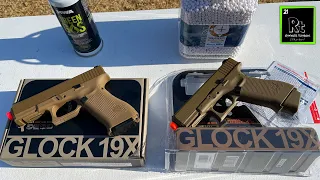 Blowback Vs. Half-Blowback Glock 19X | What you get for your Money