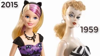 The Evolution Of BARBIE Doll From 1959 To 2015