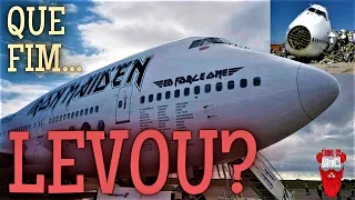 Iron Maiden - Que fim levou o avião, Boeing 747, Ed Force One?