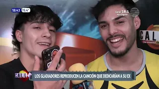 ¿Qué canción le dedicarías a tu ex? Los gladiadores responden y ¿vos? | 15 05 23