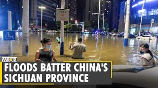 Thousands evacuated from floods in China's Sichuan province | Rainstorms | Latest World News | WION