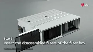 LG Duct Air Conditioner: UVnano Filter Box Kit USP│LG