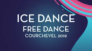 Celina Fradji / Jean-Hans Fourneaux (FRA)| Ice Dance Free Dance | Courchevel 2019