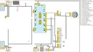 ИНТЕРАКТИВНАЯ СХЕМА ВАЗ 2105