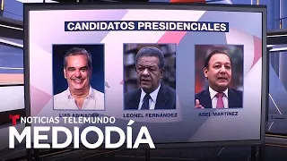 Estos candidatos tienen más chance en los comicios de República Dominicana | Noticias Telemundo