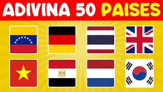 Adivina 50 Países 🌎🌍🌏 | Cultura Quiz