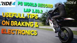 Ride 4 How To Improve on Braking Tips on Braking | Set up 🔥World Record Road America | #Ride4tips