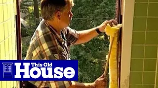 How to Install a Replacement Window | This Old House