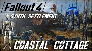 Fallout 4 Settlement Project 2018 - COASTAL COTTAGE Mercer Safehouse with synth settlers