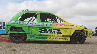 1300 Saloon Stockcars Allcomers 2 Skegness Raceway 24/07/22.