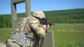 M4 Weapons Qualification with the Pennsylvania Army National Guard