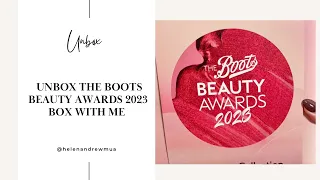 🎁 UNBOX THE BOOTS BEAUTY AWARDS 2023 BOX WITH ME 🎁