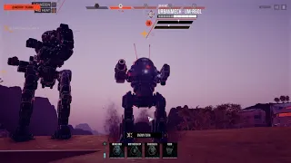 BattleTech Gameplay (Countdown to Heavy Metal) Warlord's Dragoons