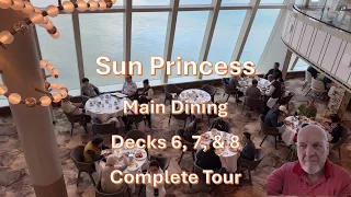 Sun Princess Main Dining Rooms