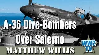 A-36 Dive-Bombers Over Salerno - Italy 1943