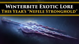 Destiny 2 Lore - Winterbite Exotic Weapon Lore! This secret tells us where we're going next!