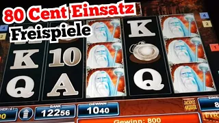 FREISPIELE auf 80 Cent Einsatz Crystal Ball mit JACKPOT | Merkur Magie | Book of Ra | Joker's Cap