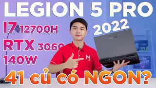 Lenovo Legion 5i Pro (2022) - i7 12700H, RTX3060 140W, 2K 165Hz... | LaptopWorld