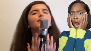 FIRST TIME REACTING TO | ANGELINA JORDAN "A MILLION YEARS" REACTION