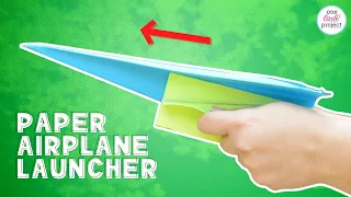 Paper Airplane Launcher | DIY Paper Plane Launcher (2 Easy Ways!)