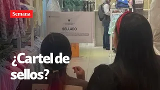 Comerciantes denuncian un “cartel de sellos” en Bogotá | Semana noticias