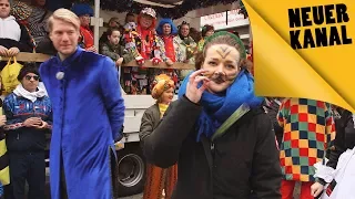 Challenge "Das schaffst du nie!": Mach keinen Mucks auf dem Kölner Karneval!