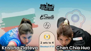 2024 PBS Women's Showdown Las Vegas 9-ball: Kristina Zlateva (BUL) vs Chen Chia Hua (TPE)