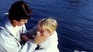 Vintage 8mm Film Footage Toddler Girl Playing on the Pier and Boat Cabin Reunion 1970's