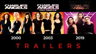 Charlie's Angels ALL TRAILERS 2000, 2003, 2019