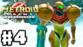 Metroid Prime Remastered - Gameplay Part 4 - Charge Beam and Boost Ball!