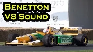 Ex Michael Schumacher Benetton B192 V8 Sound