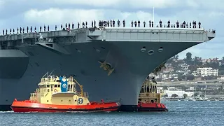 USS Theodore Roosevelt returns to its home port of San Diego