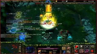 LION DEMON WITCH - DOTA IMBA : SUPER FEED:(( - MAP DotA v6.83d