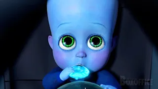 La historia del bebé azul | Megamente | Clip en Español