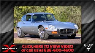 1973 Jaguar E-Type V-12 Series III 2+2  -- SOLD