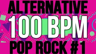 100 BPM - Alternative Pop Rock #1 - 4/4 Drum Track - Metronome - Drum Beat