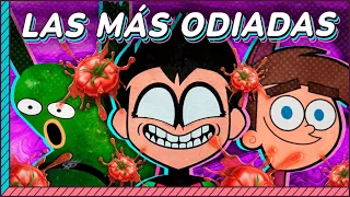 Las SERIES MÁS ODIADAS de la ANIMACIÓN