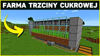 Automatyczna Farma Trzciny Cukrowej - Poradnik budowy w Minecraft 1.19