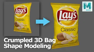 Create Wrinkles into Crumpled Plastic Bag with by Sculpting Tools – Autodesk Maya