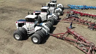 Big Bud Tractor's 2023 Alvordton Ohio Plow Days,  21 Bottom DMI Moldboard Plow, 750HP Earthquake