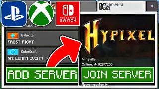 How To Join EXTERNAL Servers On Minecraft Consoles! (Xbox, PS5, Nintendo Switch)