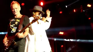 Sting & Shaggy - Roxanne / Boombastic 11.11.2018 live @Olympijskiy in Moscow