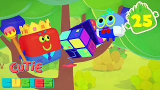 Cutie Cubies 🎲 Episode 25 💢 Cubo-Portal 🌌Episodes collection 🌈 Moolt Kids Toons