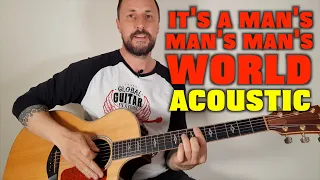 It's A Man's World Guitar Lesson