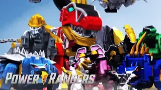 EVERY Power Rangers Dino Charge Opening Theme | Wacky Wednesday | Power Rangers Official