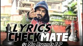 EMIWAY - CHECKMATE #1 (NO BRANDS EP) OFFICIAL LYRICS VIDEO.