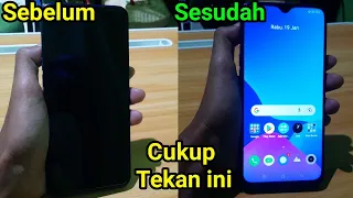 Cara Mengatasi HP Realme Blank hitam atau Macet 100% Work