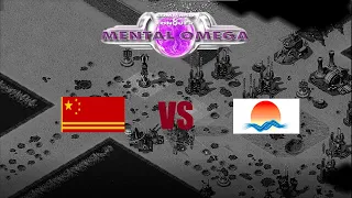 6. Chinese invasion of Japan! (Mental Omega 3.3.5 Game Play)