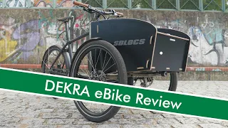 DEKRA eBike Review Cargo Bike Sblocs Calderas One