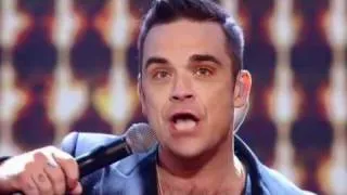 One Direction and Robbie Williams sing She's The One - The X Factor Live Final (Full Version)